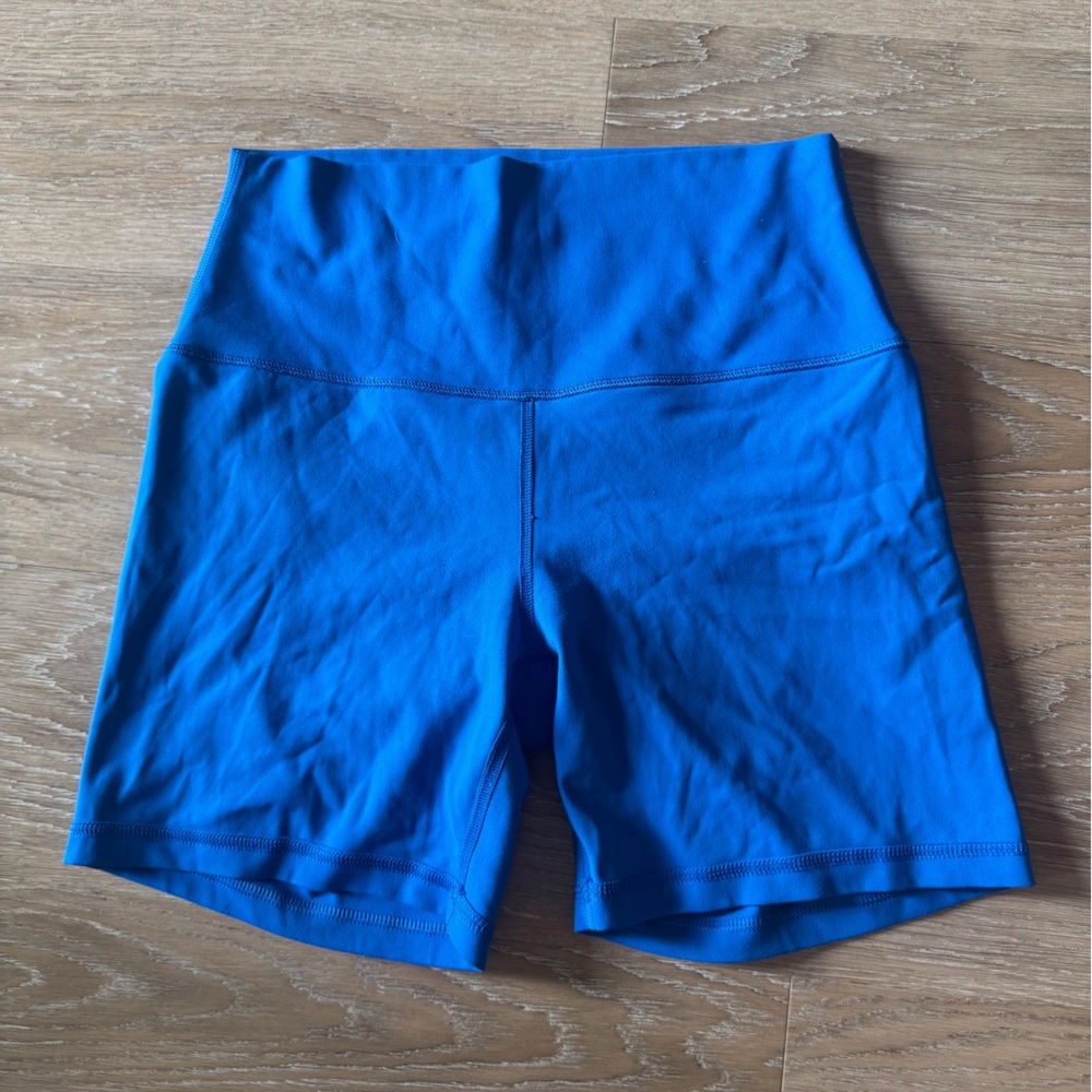 Blue CRZ Yoga Shorts